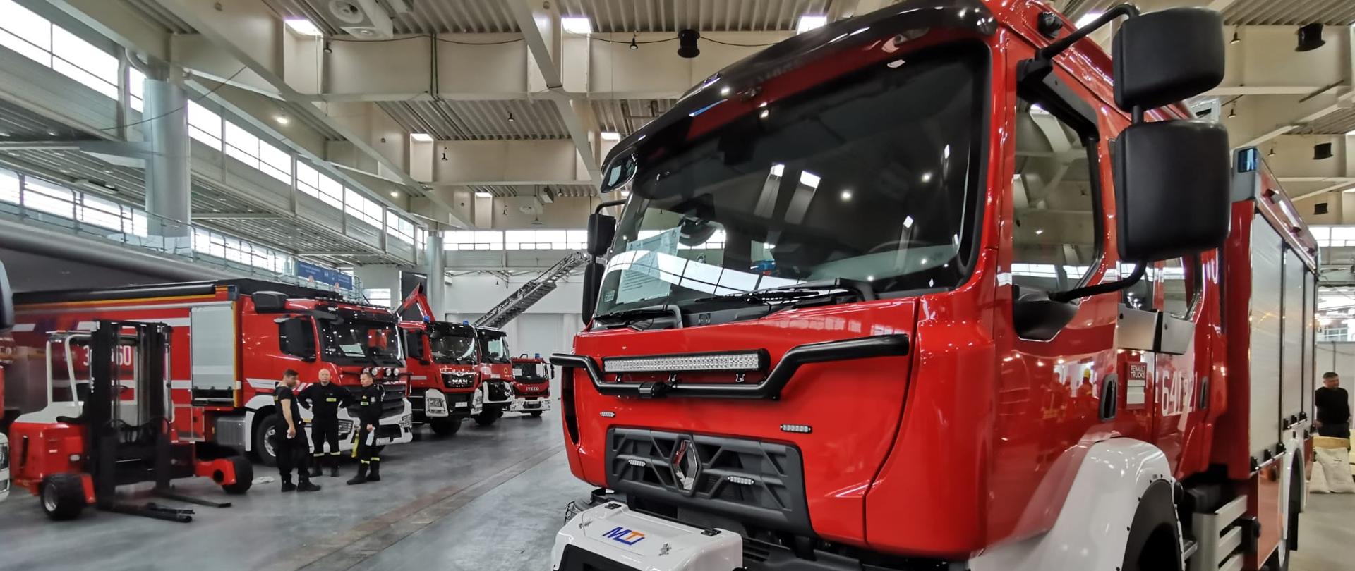 Na zdjęciu średni samochód ratowniczo-gaśniczy z Komendy Powiatowej PSP w Wolsztynie 