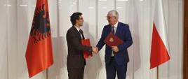 Podpisanie Protokołu z 7. posiedzenia Polsko-Albańskiej Komisji ds. Współpracy Gospodarczej 