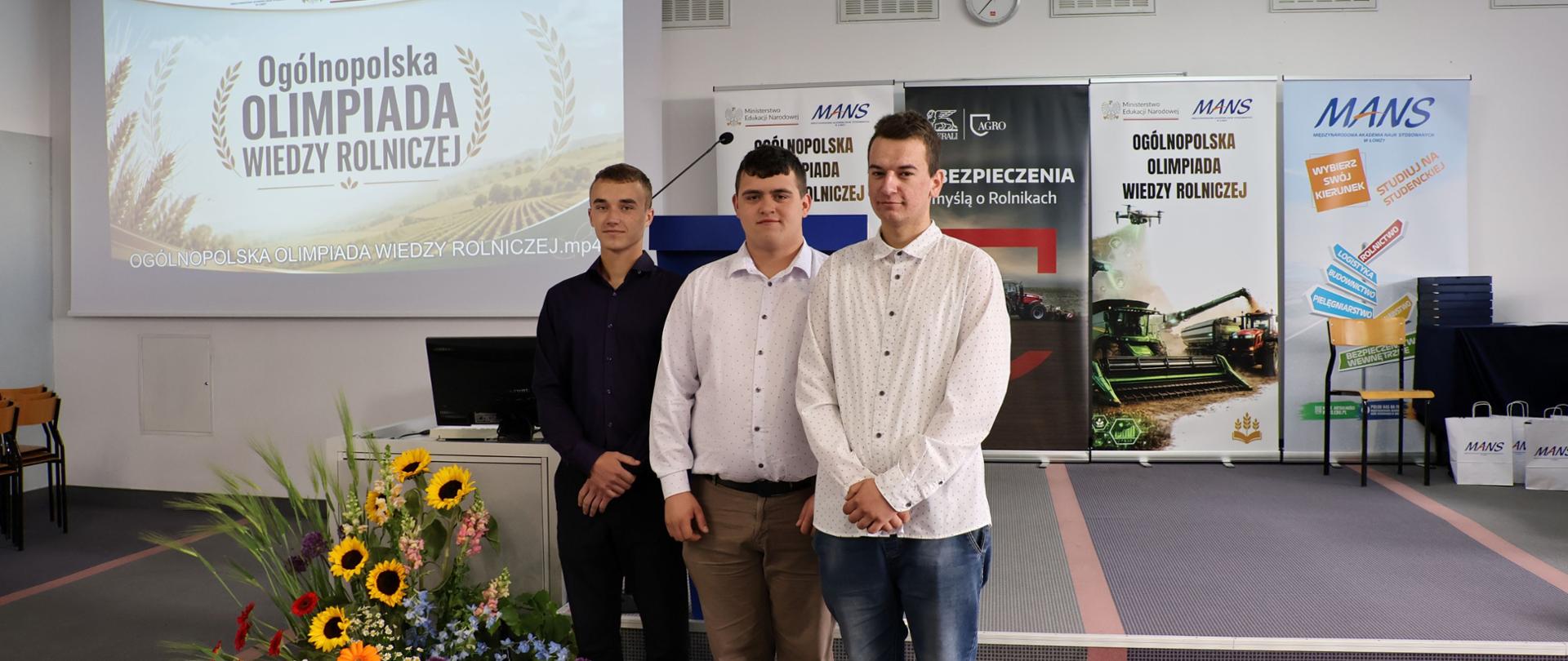 Sukces naszych uczniów w ogólnopolskim finale Olimpiady Wiedzy Rolniczej!