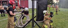 Szkolenie z technik operowania prądami gaśniczymi.