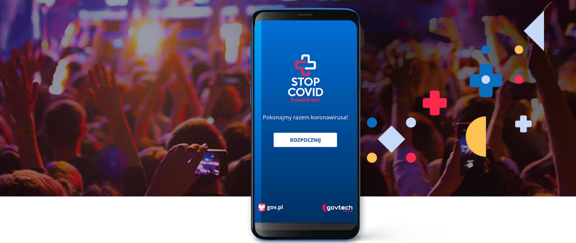 Aplikacja STOP COVID