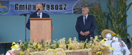 Wicewojewoda podlaski na dożynkach powiatowych w Wąsoszu