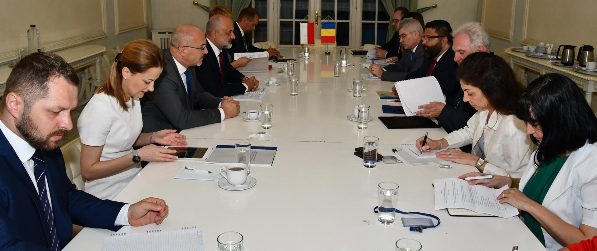 MFA’s Undersecretary of State Maciej Lang holds consultations in Bucharest