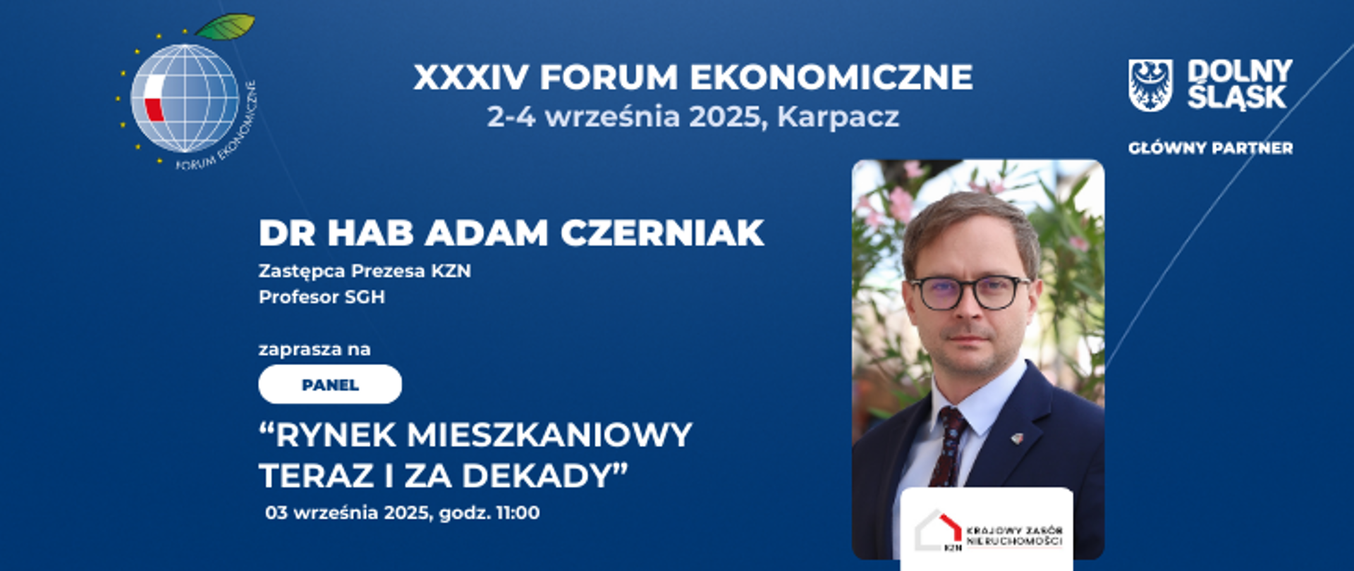 Zastępca Prezesa KZN gościem XXXIV Forum Ekonomicznego w Karpaczu!