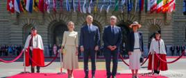 Offizieller Besuch des Präsidenten der Republik Polen Karol Nawrocki und seiner Ehefrau Marta Nawrocka in der Schweiz