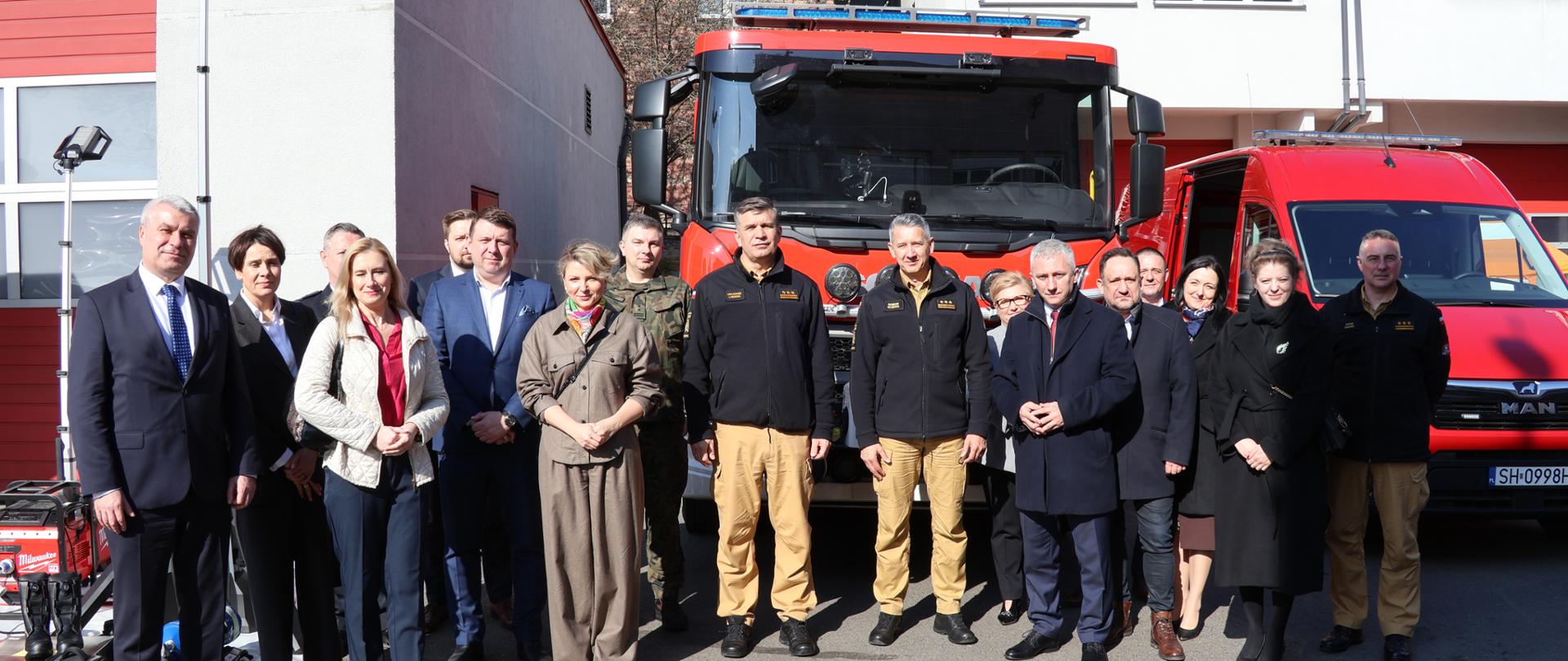 Narada podsumowująca działalność Komendy Miejskiej Państwowej Straży Pożarnej w Chorzowie