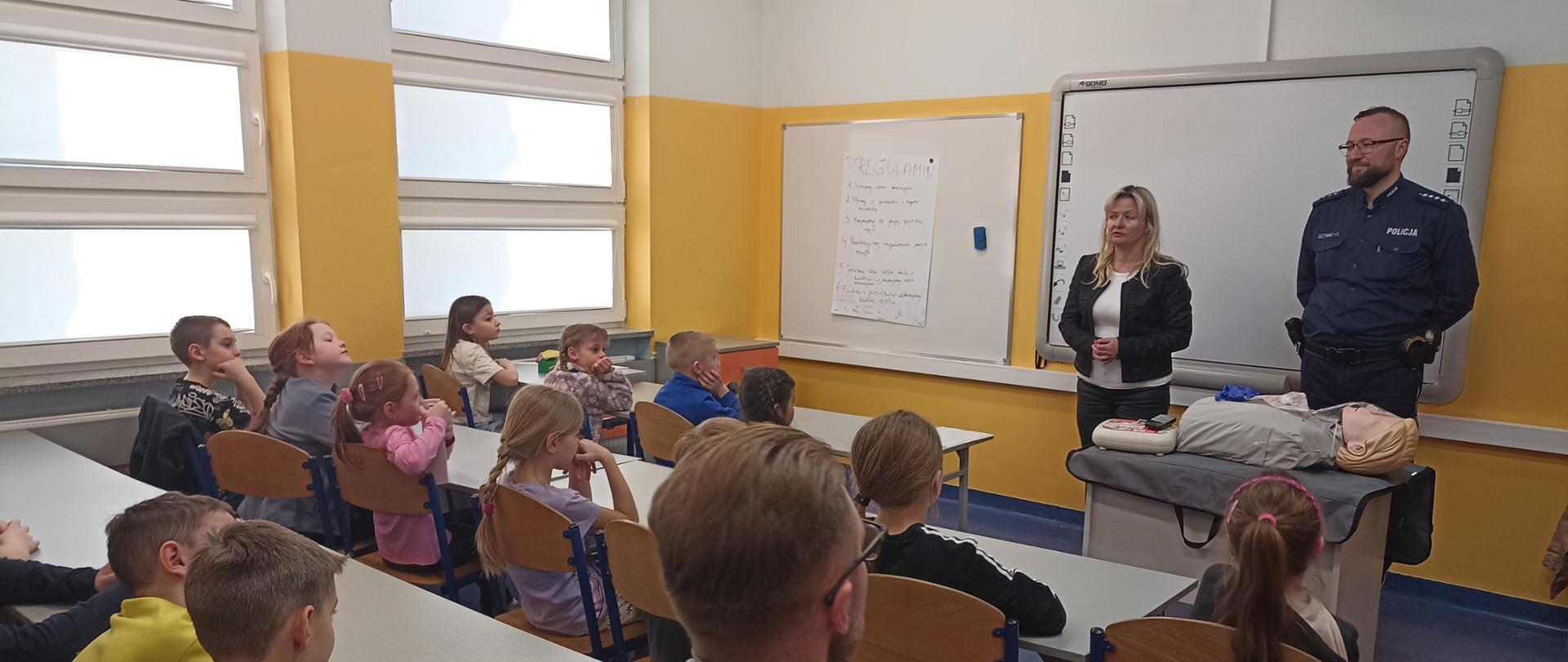 Wykład z bezpiecznych akcji “Bezpieczne Ferie 2023”