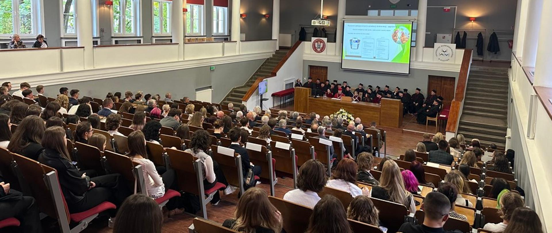 Inauguracja Roku Akademickiego 20262027 na WBZ UWM z udziałem delegacji z naszej szkoły
