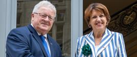 Minister Czesław Siekierski z minister Annie Genevard