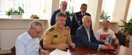 Podpisanie porozumienia w sprawie włączenia OSP Chludowo do ksrg
