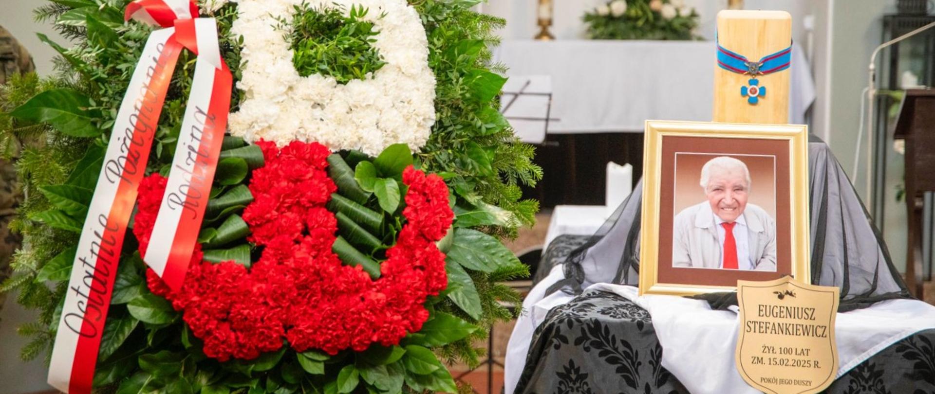 Uroczystości pogrzebowe mjr. Eugeniusza Stefankiewicza ps. "Jastrząb" 