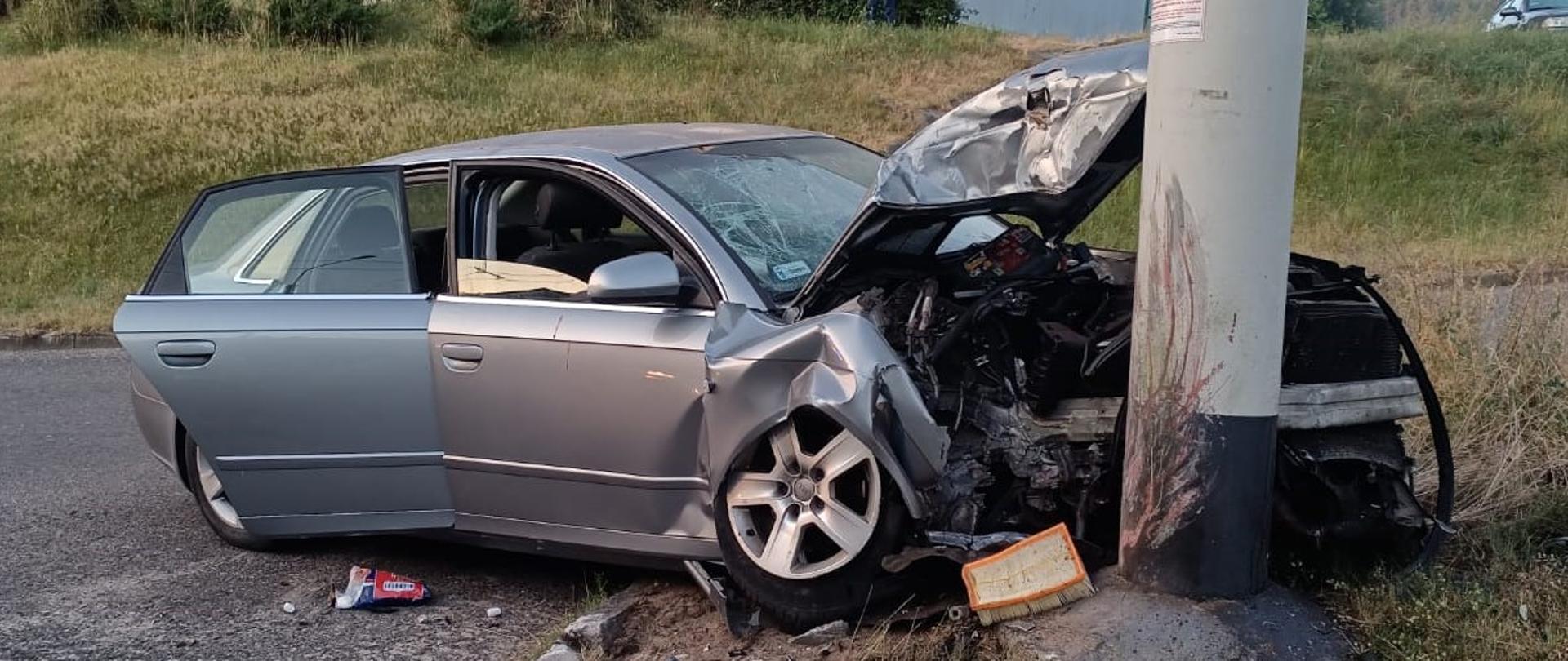 Wypadek - ul. Chabrowa (1)