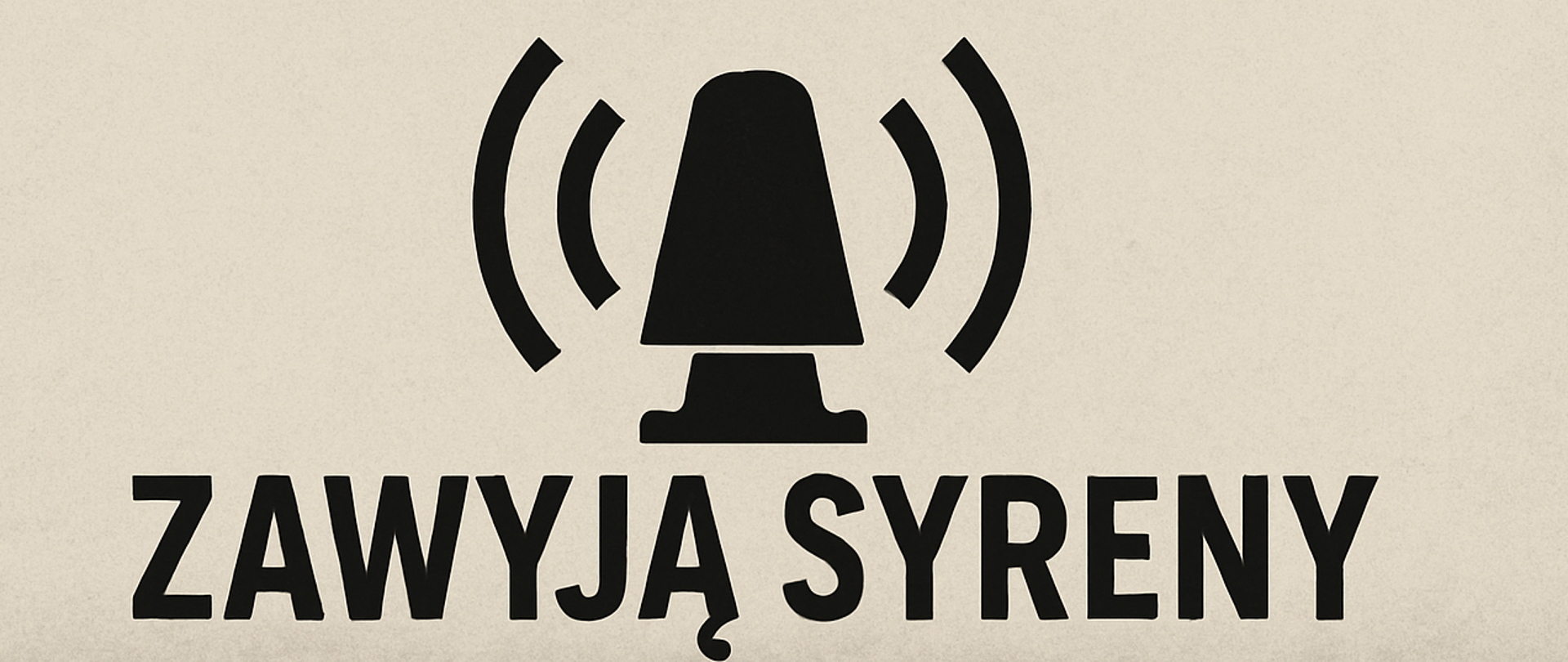 Zdjęcie ukazuje rysunek syreny symbolizujący upamiętnienie rocznicy powstania Warszawskiego