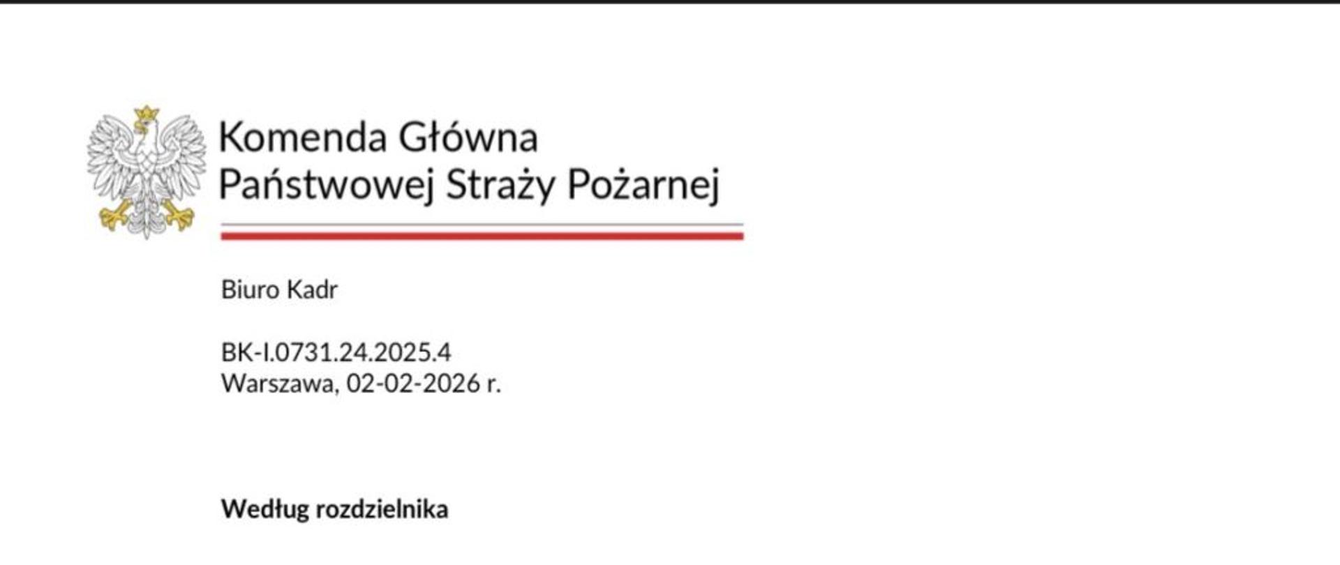 Zdjęcie przedstawia pismo informujące o zamieszczeniu na stronie ministerstwa spraw wewnętrznych i administracji poradnika weterana-poszkodowanego