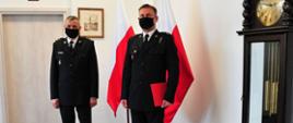 Pomorski komendant wojewódzki PSP z nowy zastępcą naczelnika Wydziału Informatyki i Łączności.
