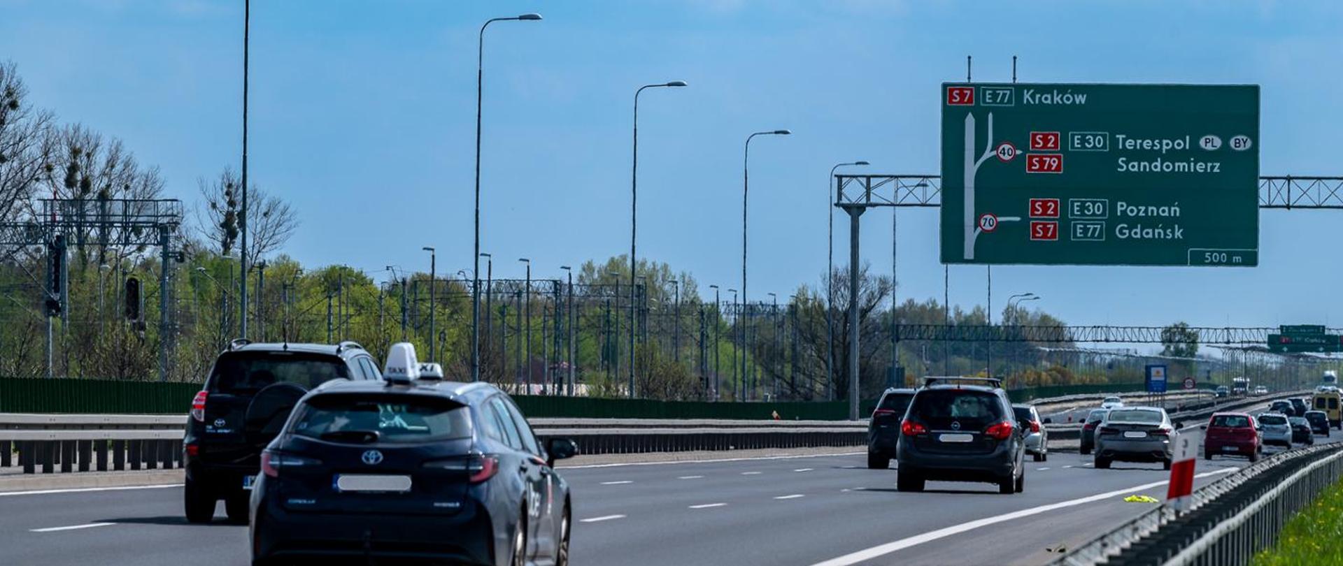 S79 Marynarska - Warszawa Lotnisko