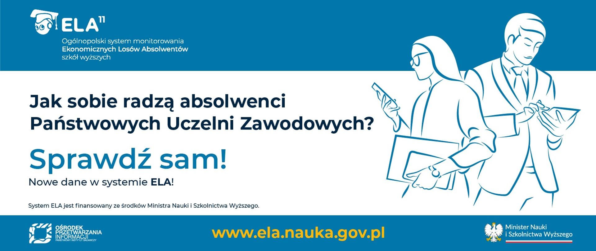 Nowe dane systemu ELA potwierdzają: absolwenci Państwowych Uczelni Zawodowych (PUZ) są skuteczni na rynku pracy