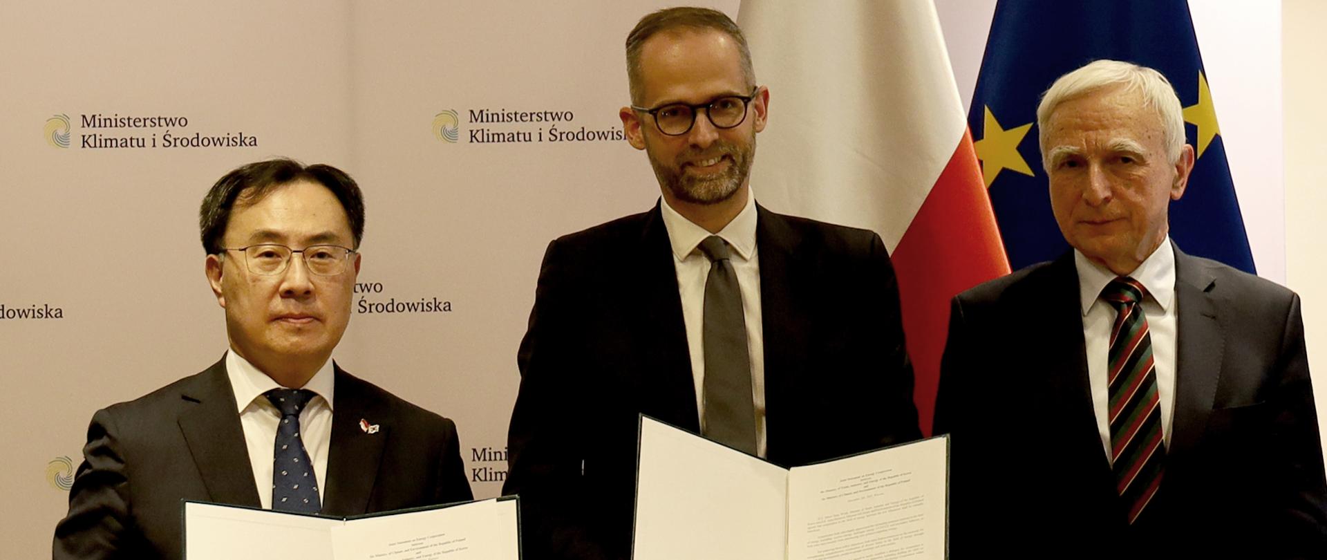 Podpisanie oświadczenia o polsko-koreańskiej współpracy energetycznej