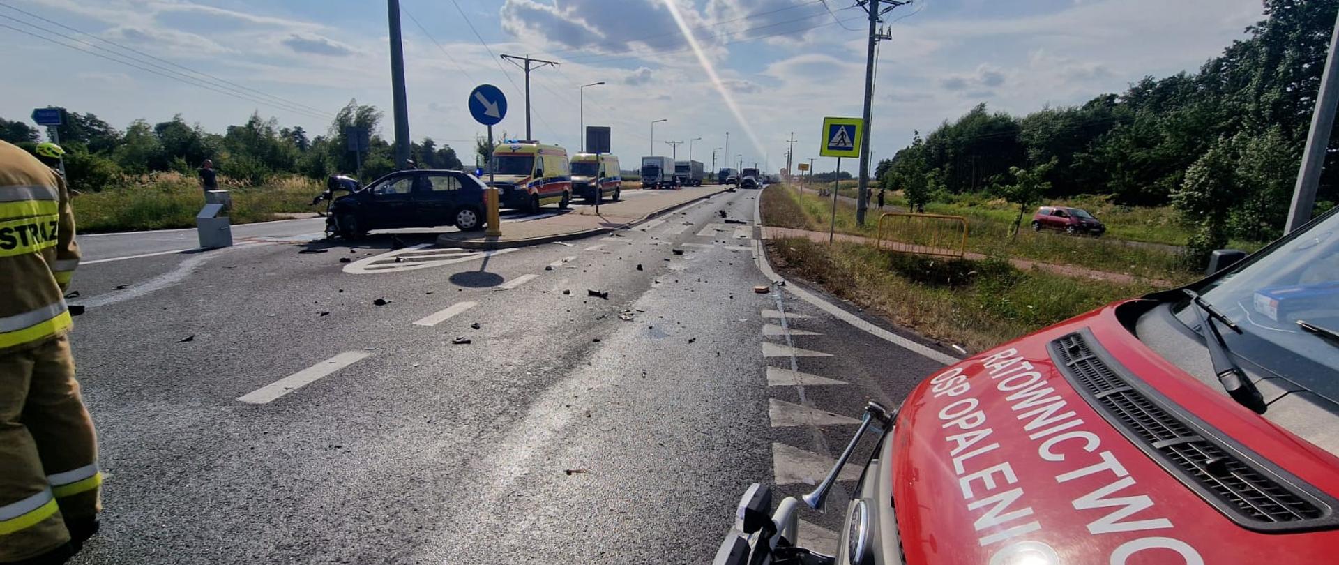 Miejsce zdarzenia i działające służby