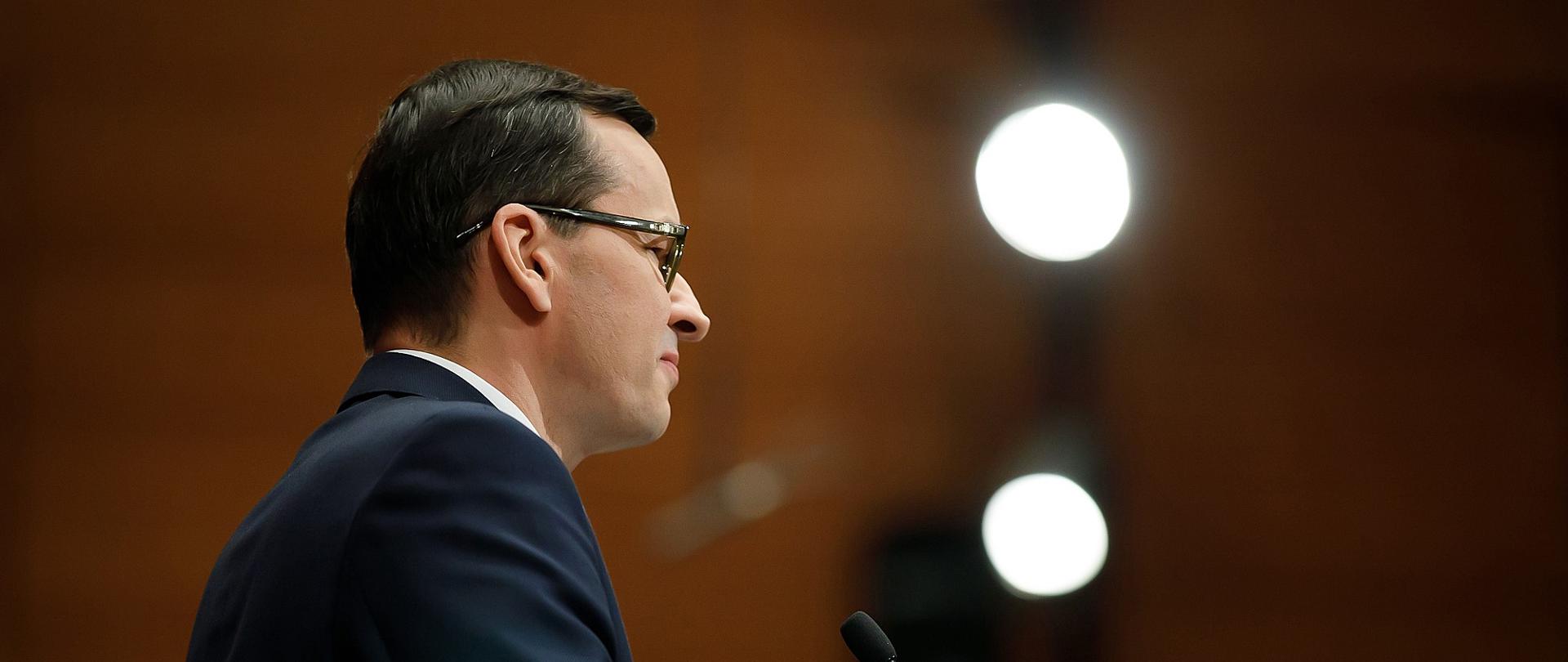 Premier RP Mateusz Morawiecki