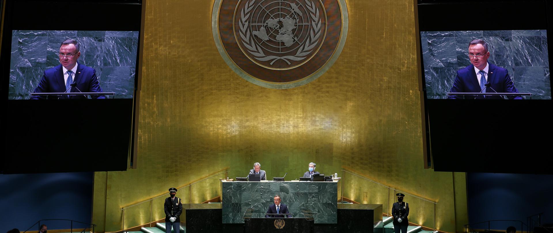 Speech by the President at the 76th Session of the UN General Assembly