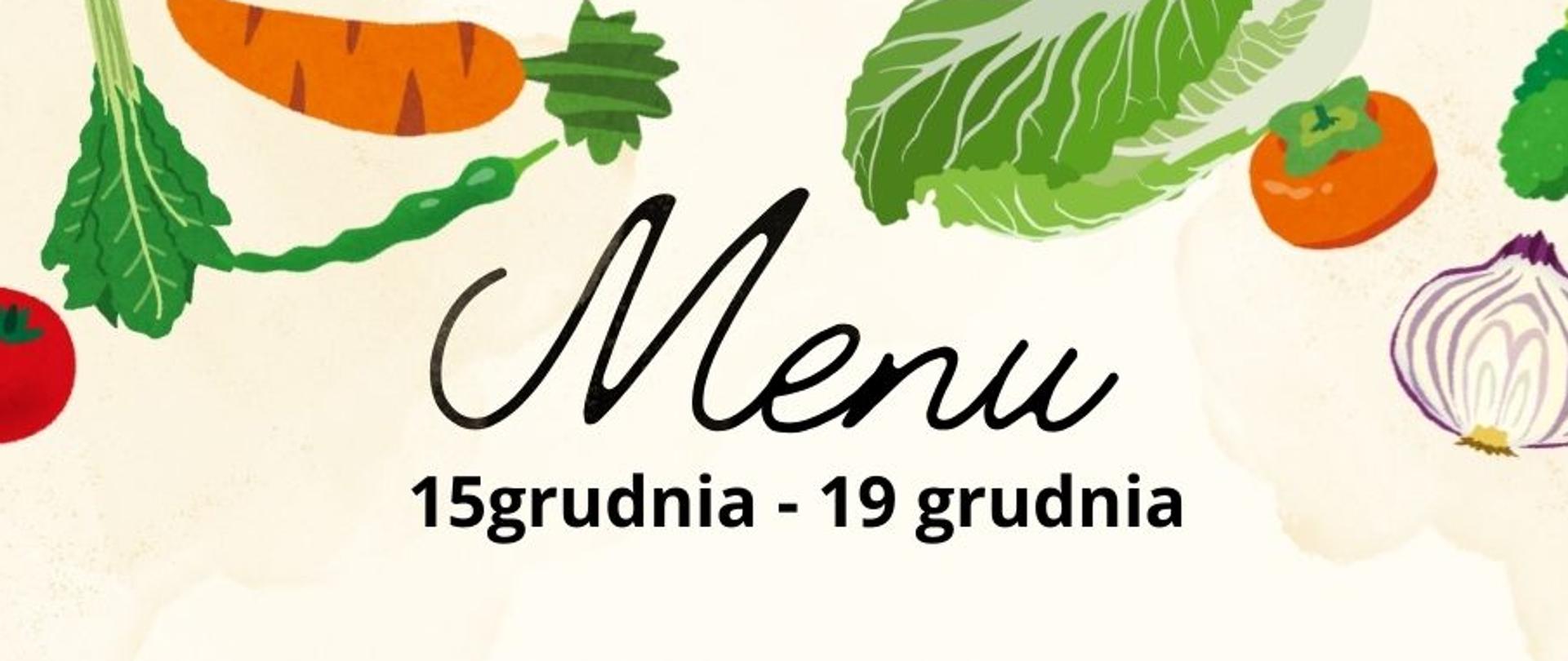 Menu na 51 tydzień