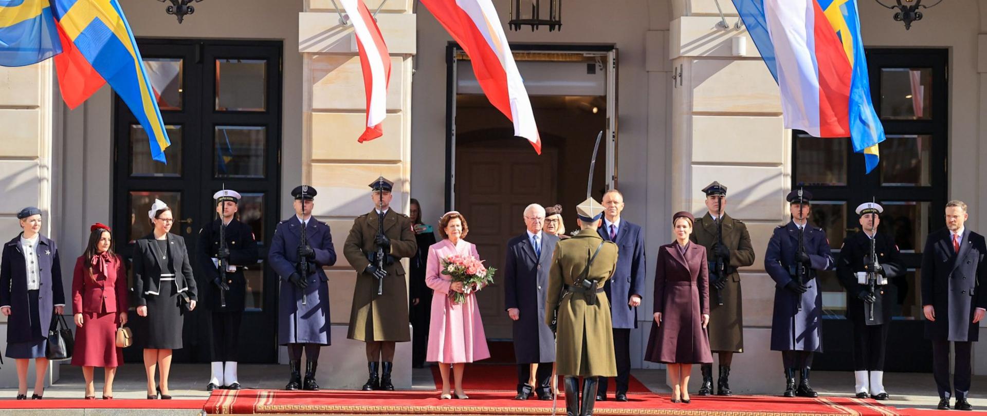 Wizyta szwedzkiej Pary Królewskiej w Polsce