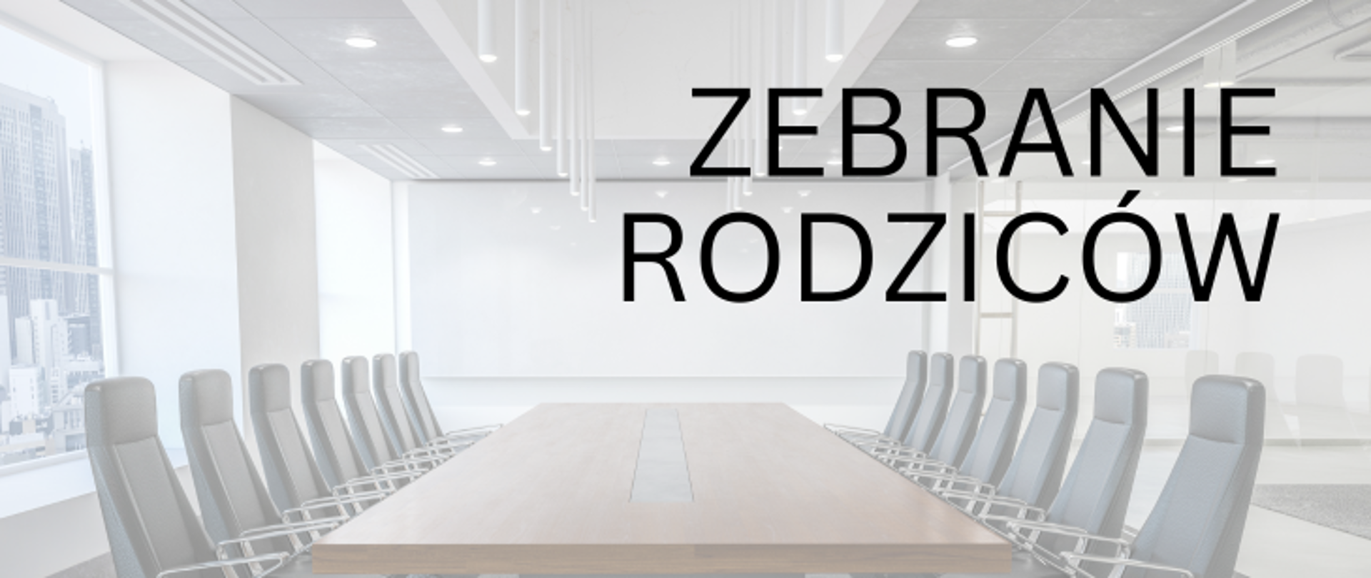Baner zebranie rodziców