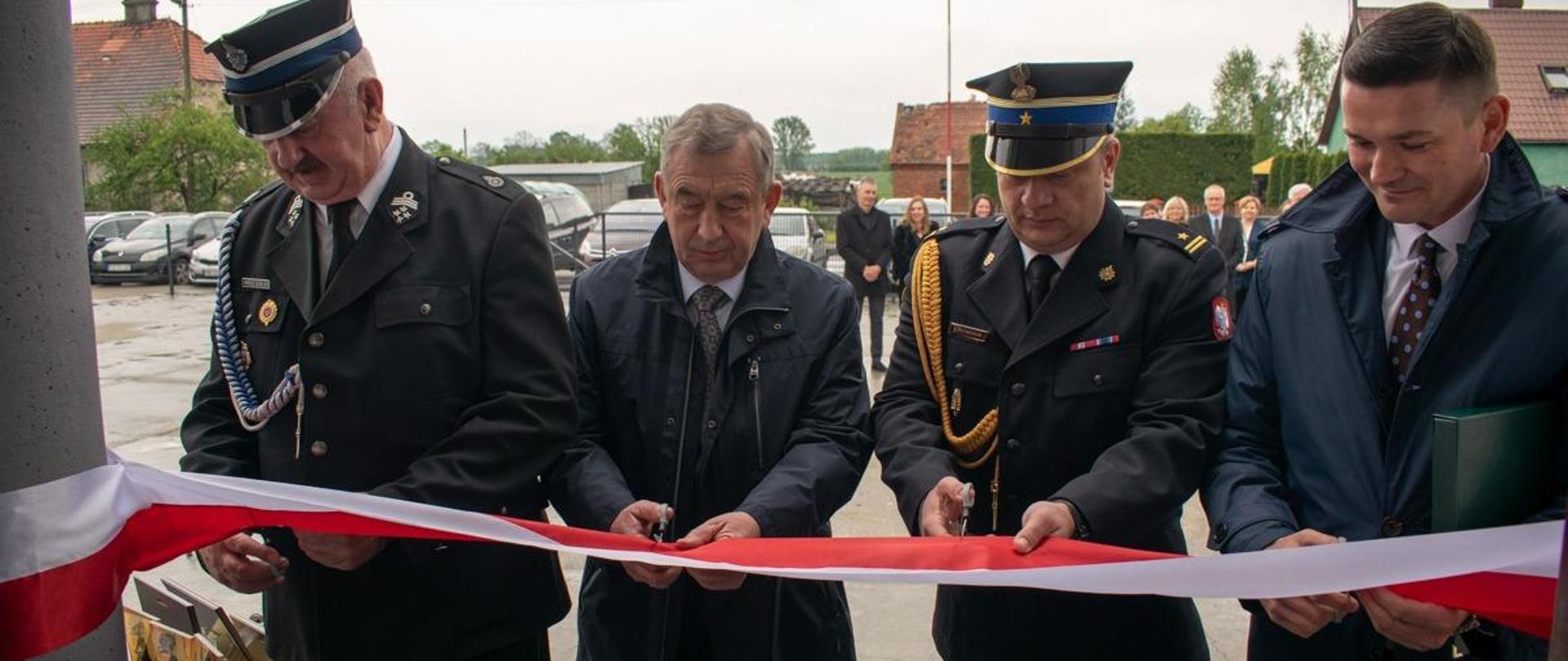 Uroczyste otwarcie remizy