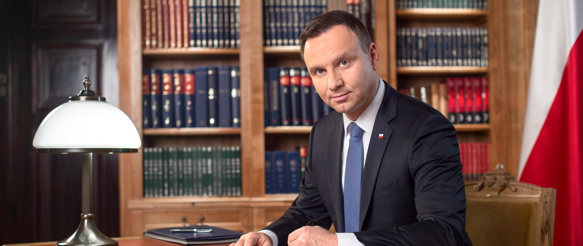 Präsident der Republik Polen Andrzej Duda
