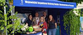 "Zielone miasteczko" w Gostyniu - stoisko WIORiN w Poznaniu zorganzowane przez Oddział w Gostyniu