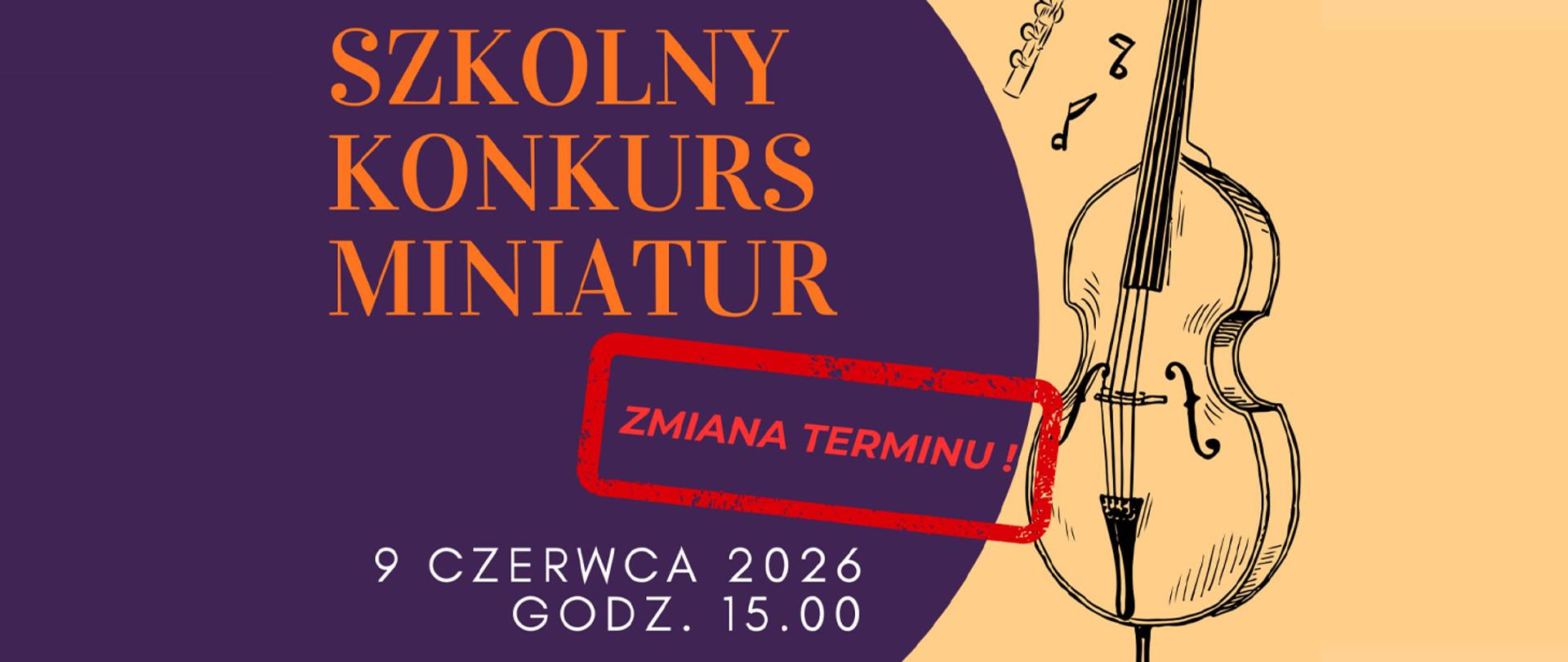Zmiana terminu konkursu