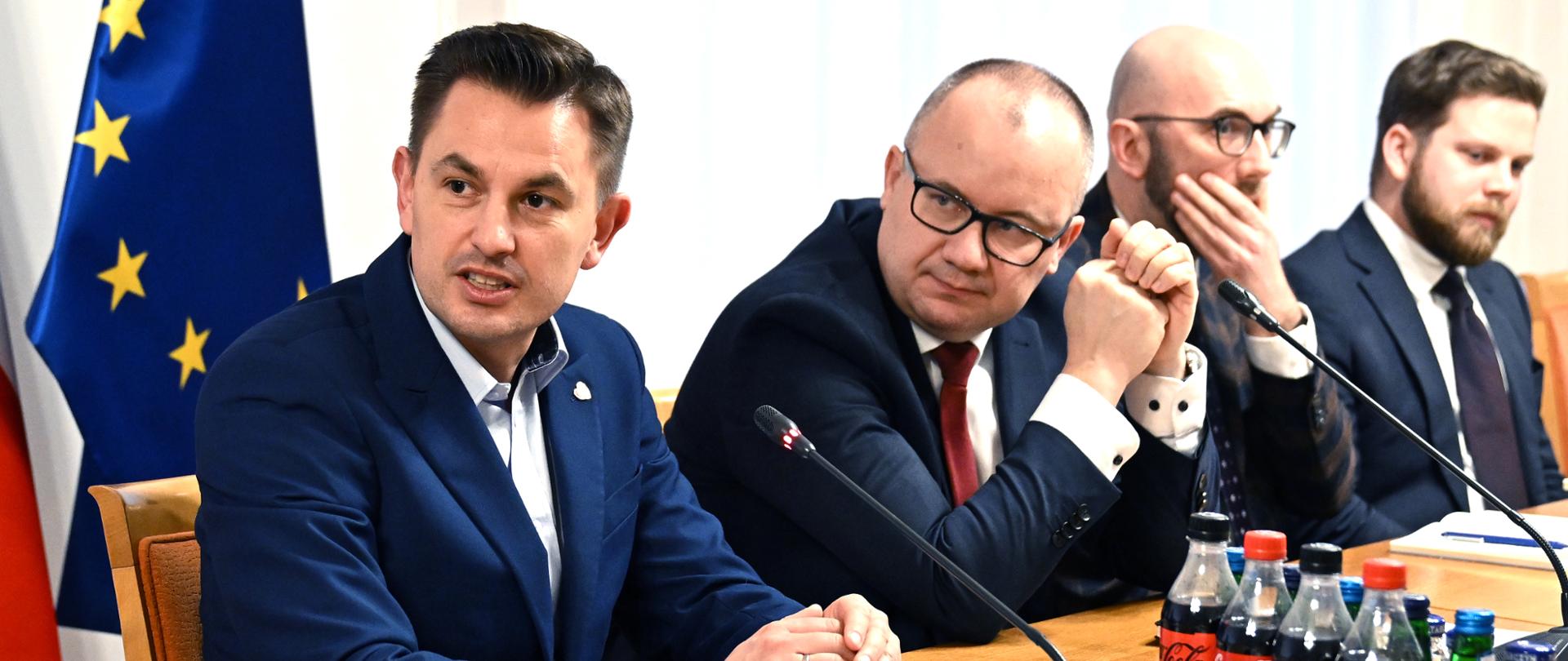 Spotkanie kierownictwa Ministerstwa Sprawiedliwości z przedstawicielami środowiska sędziowskiego