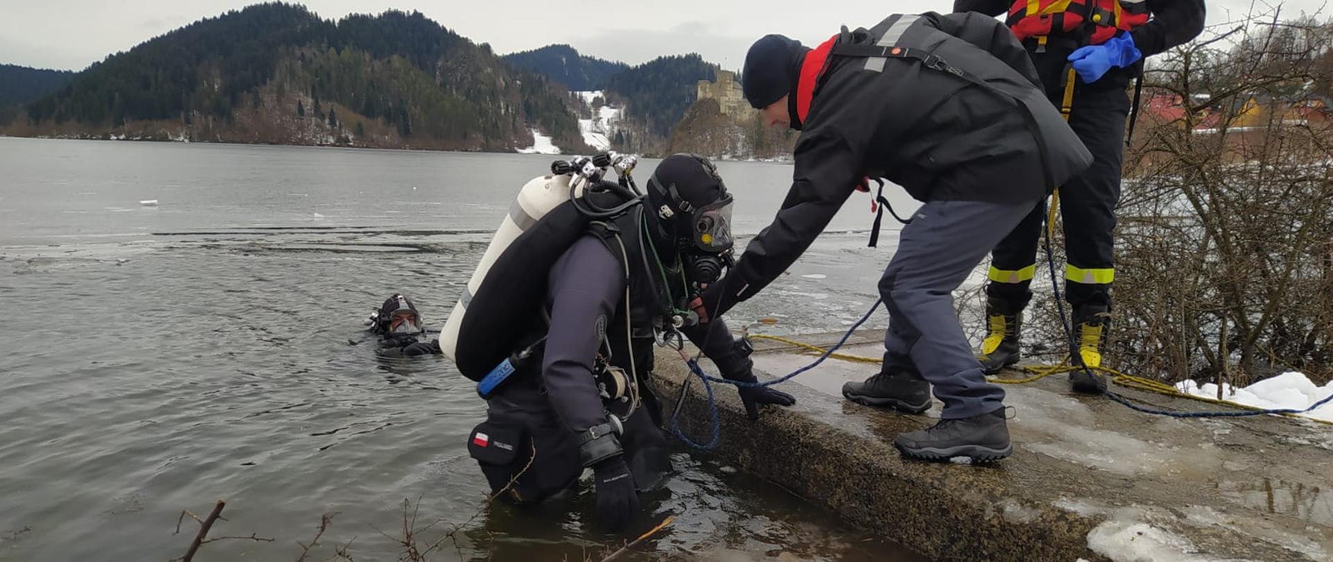 Szkolenie specjalistyczne z zakresu nurkowania podlodowego
