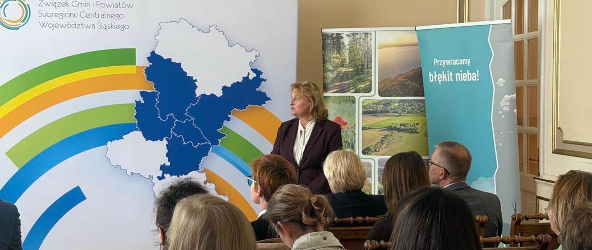 Wody Polskie w Gliwicach na konferencji „ZAADAPTOWANI 2.0: Woda w krajobrazie – Retencja i adaptacja” w Świerklańcu