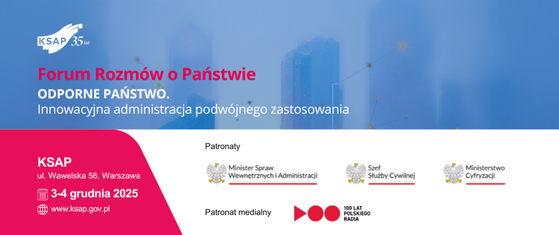Grafika do Forum Rozmów o Państwie