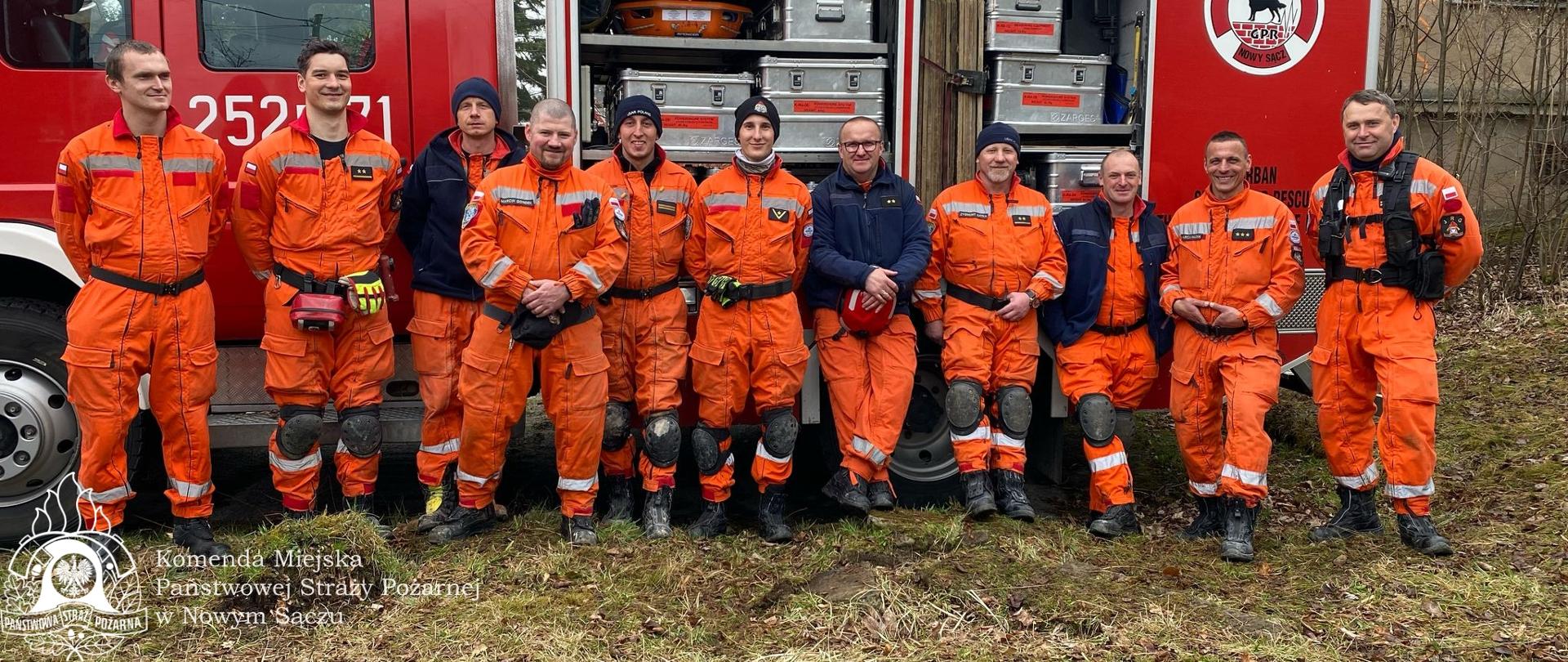 Zastępy SGPR Nowy Sącz wzięły udział w wojewódzkich ćwiczeniach ratowniczych "Herkules 2025"