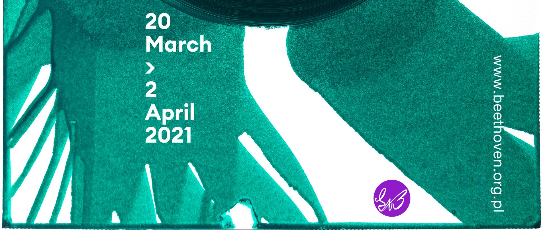 Plakat 25. festiwalu beethovenowskiego