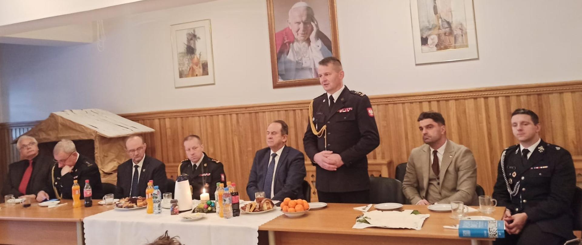 Strażacki opłatek powiatowy w Sanktuarium na Krzeptówkach