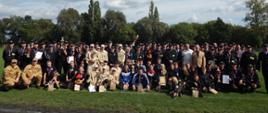 Wszyscy uczestnicy zawodów sportowo - pożarniczych jednostek Ochotniczych Straży Pożarnych i Młodzieżowych Drużyn Pożarniczych z Powiatu Inowrocławskiego 