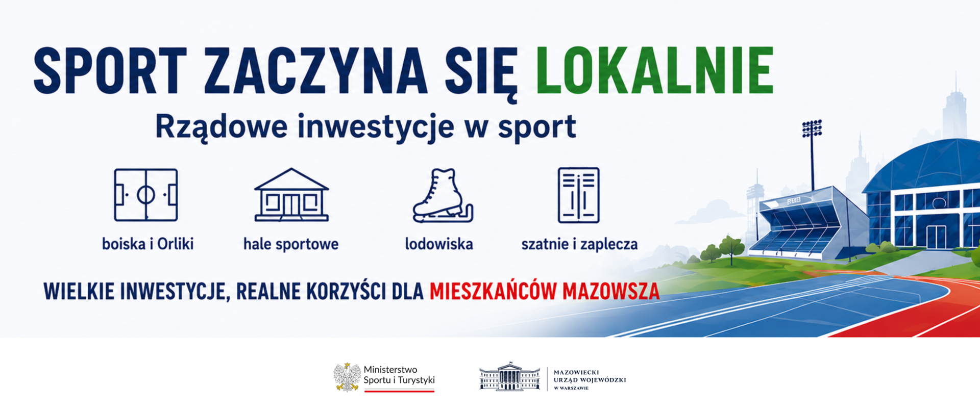 Sport zaczyna się lokalnie - rządowe inwestycje w sport