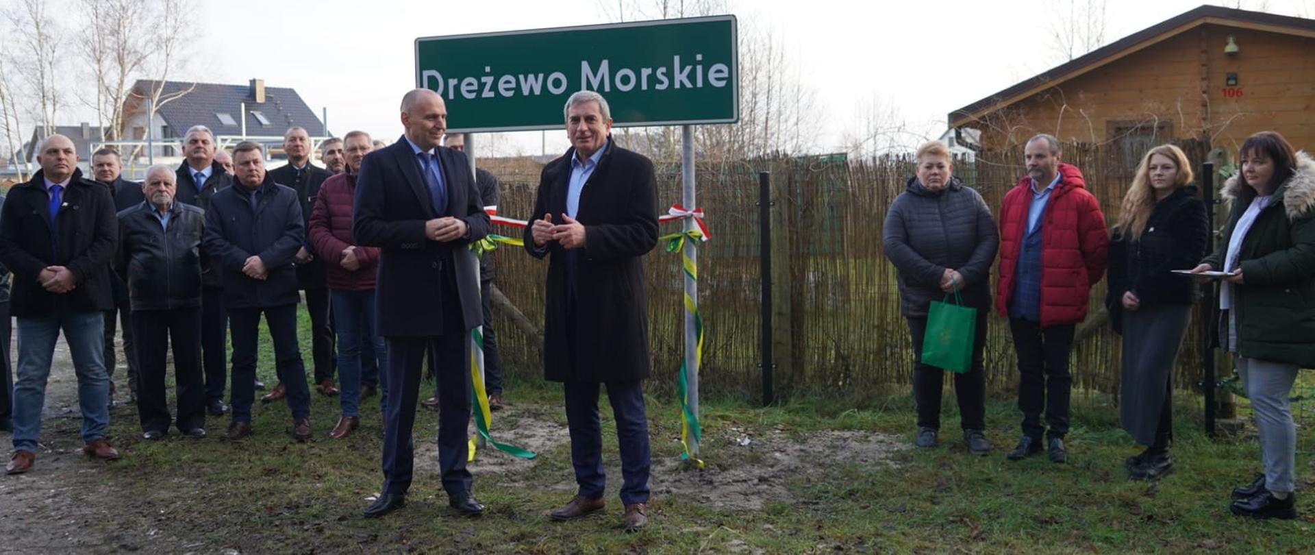 uroczystość z okazji utworzenia nowej miejscowości 