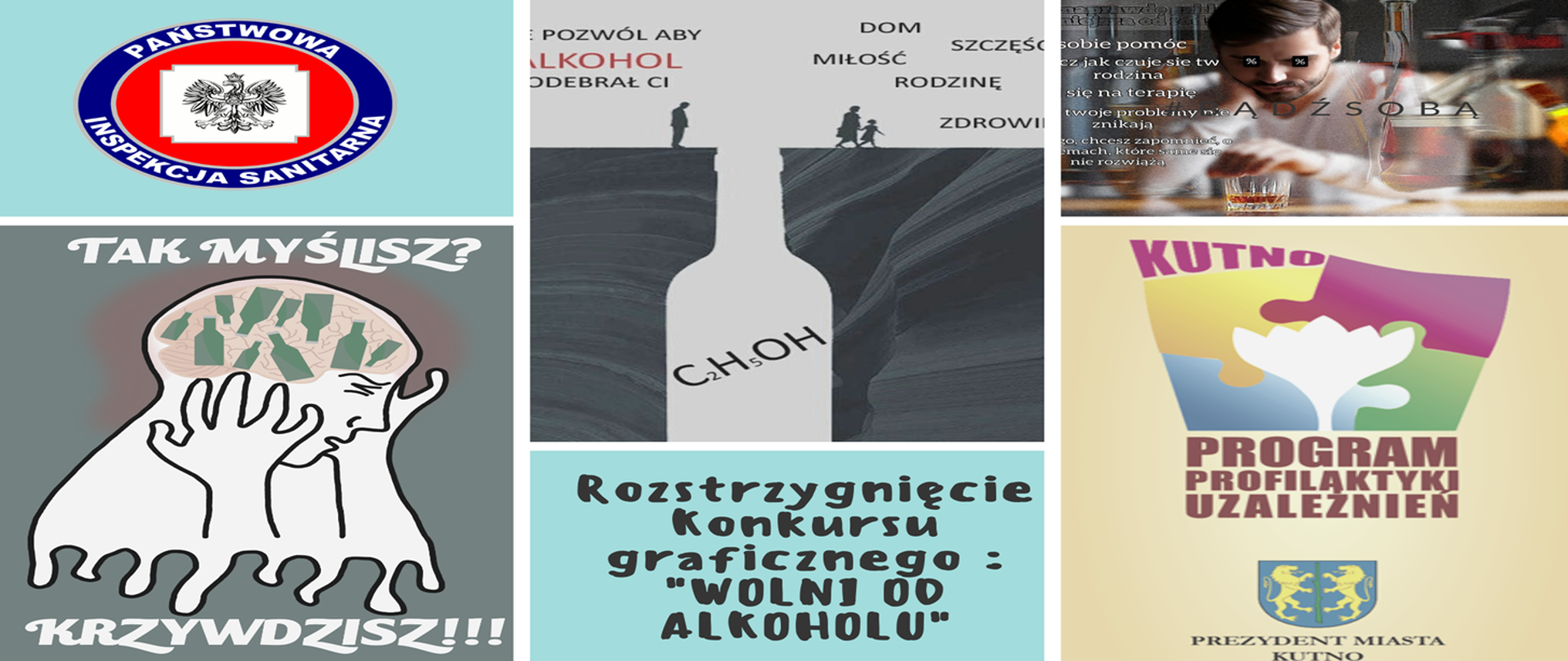 Rozstrzygnięcie Konkursu graficznego ph. WOLNI OD ALKOHOLU