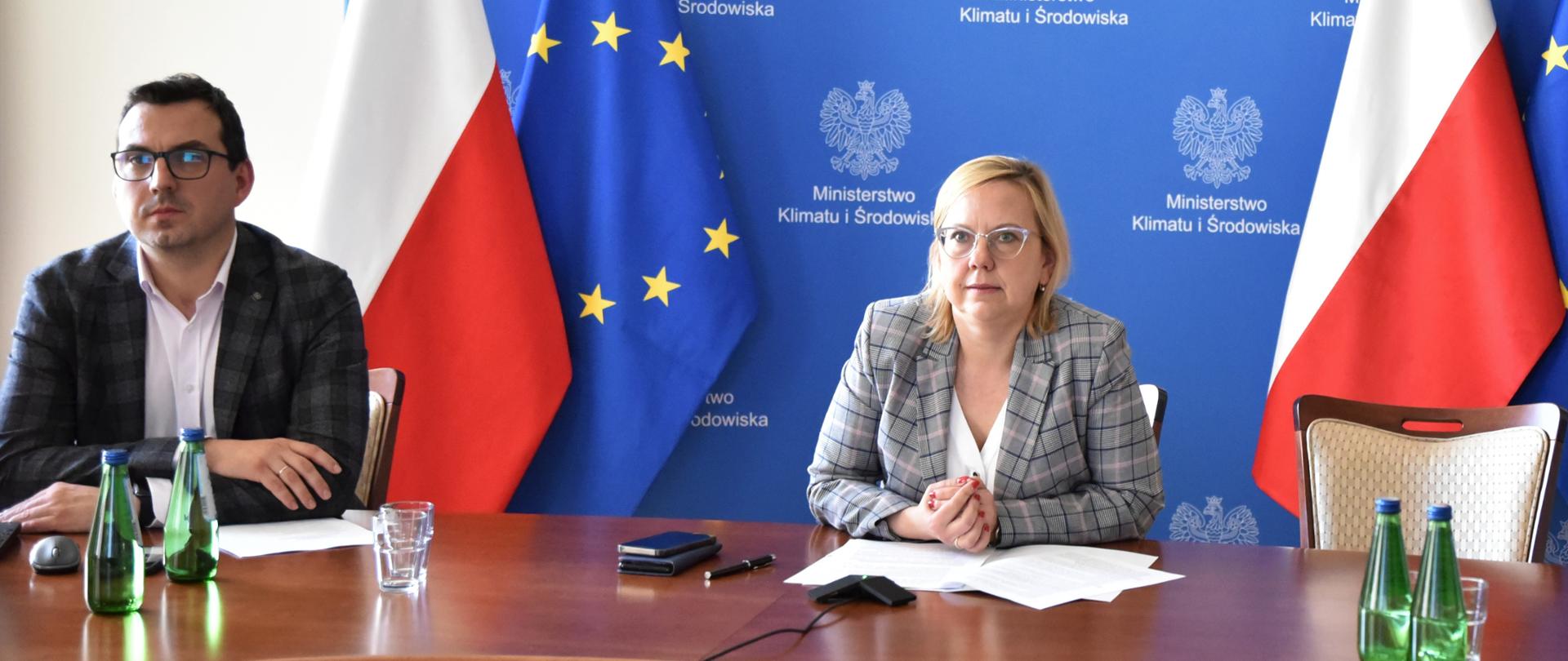 Discussion between Minister Anna Moskwa and Commissioner Kadri Simson