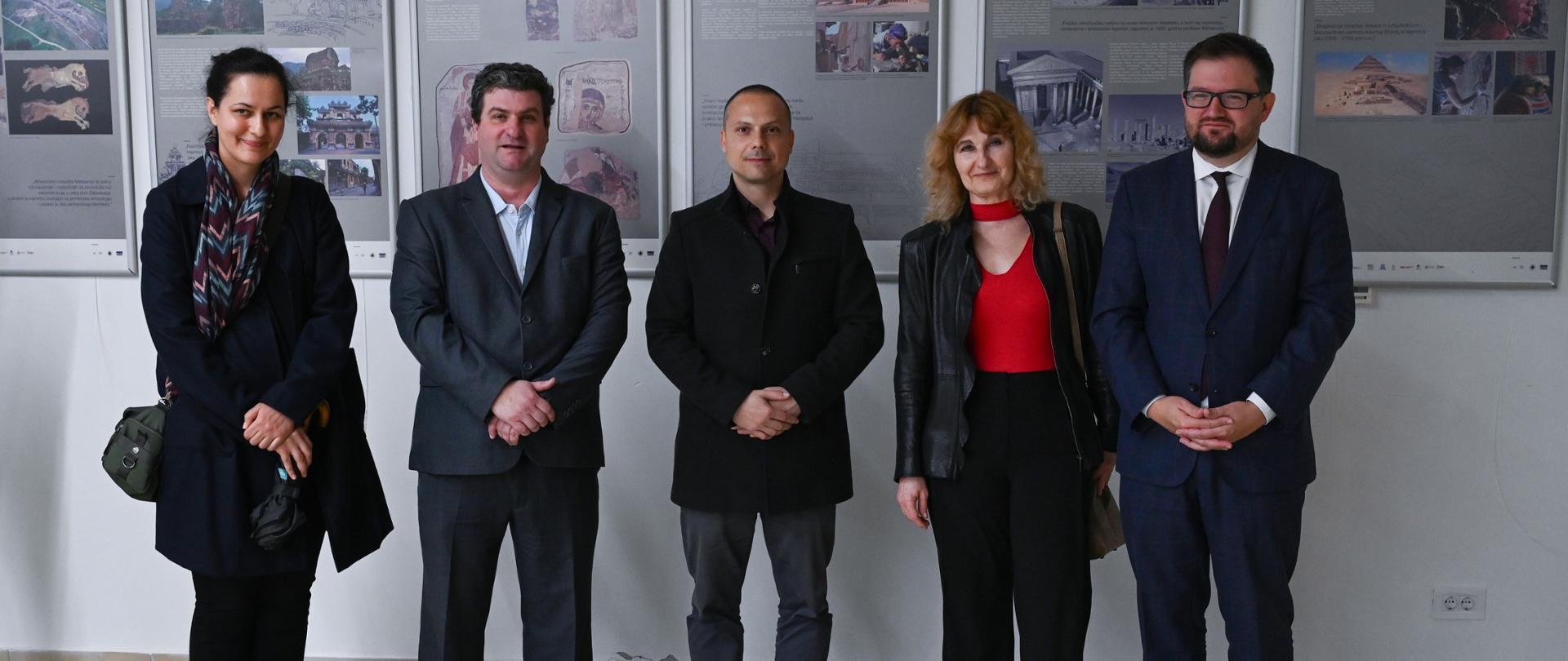 Uroczyste otwarcie wystawy „Against the Sands of Time. Documentation and reconstruction of World Heritage – the Polish experience”. 