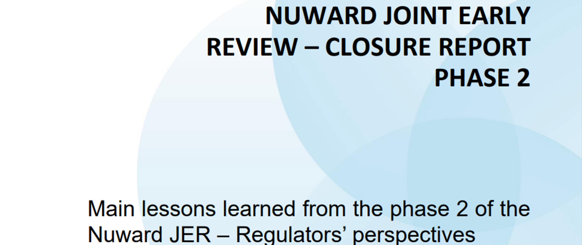 Graphics - PAA in the supervisory review.