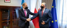 Spotkanie szefów dyplomacji Polski i Jordanii