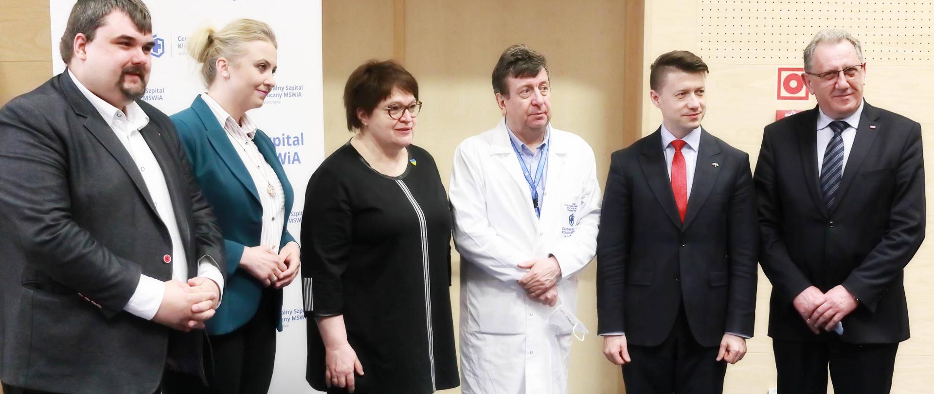 Spotkanie z Wiceminister Zdrowia Ukrainy w CSK MSWiA w Warszawie
