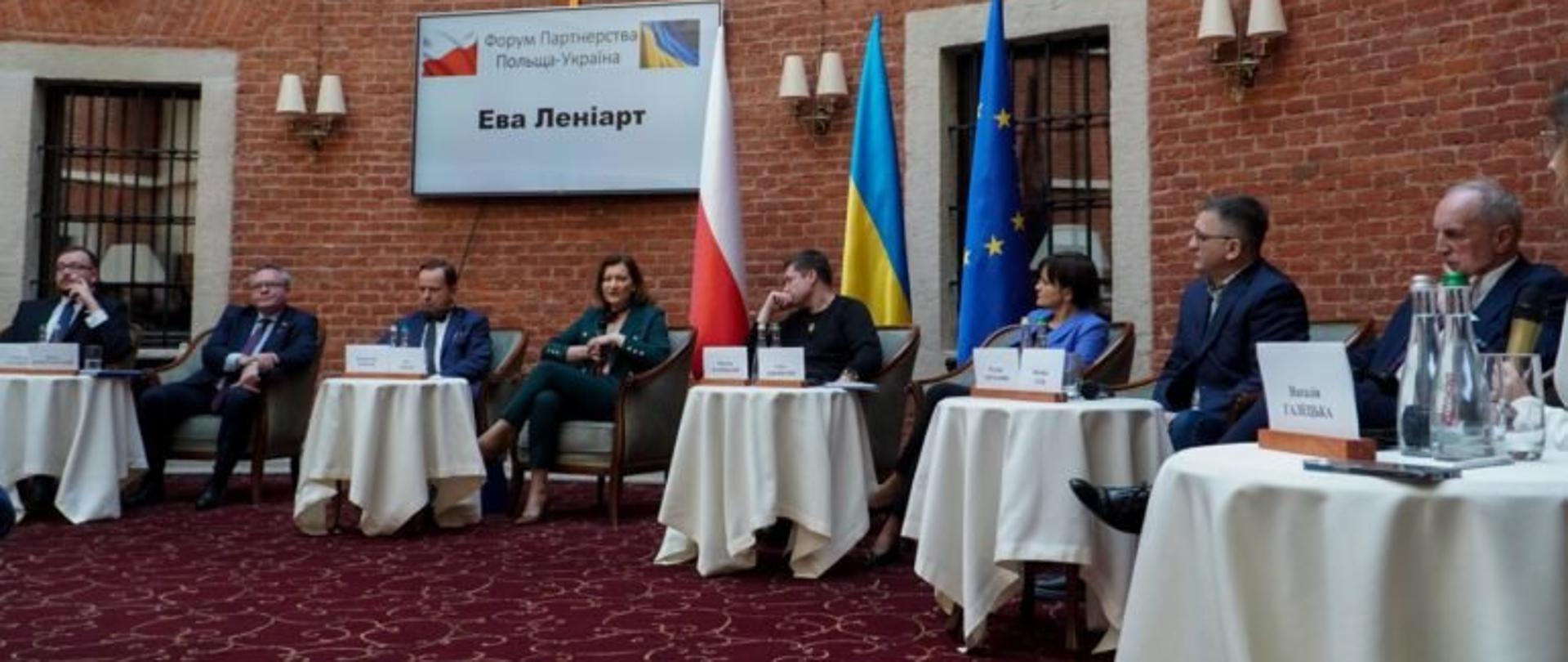 Uczestnicy Forum Partnerstwa Polska-Ukraina