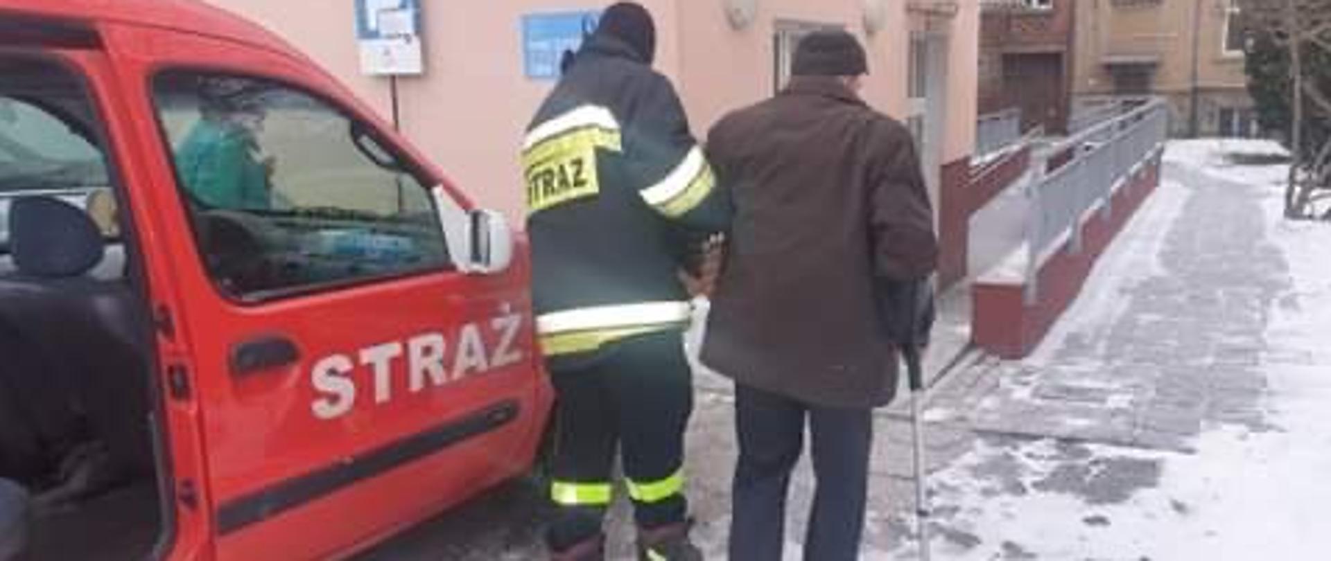 Pomoc w transporcie na szczepienie przeciw COVID-19 w gminie Strzelno